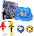 Infinity Nado Non-Stop Battle AreneSet, Packung mit 2 Tops von ARE'S Wings und Cracking Panzer, Kreisel f&uuml;r Kinder Metall Spielzeug Jungen, Battle Tops Kreisel Launcher, Spinning Tops jungen ab 5 jahr
