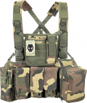 ATAIRSOFT Airsoft Military Army Tactical Combat Molle RRV Vest with Pouch for CS Airsoft Hunting Camping Outdoor 6 Colours