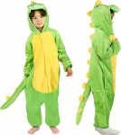 Dino Onesie laste dinosaurus kost&uuml;&uuml;m p&uuml;ksir&otilde;ivaste p&uuml;ksiriiete kapuutsiga loomade magamisriided riietus Draakon flanell magamisr&otilde;ivad Jumpsuit t&uuml;drukutele poisid Halloween karneval Cosplay Party