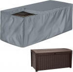 Skyour Decking Cover Heavy Duty 420D Oxford 100% veekindel aiam&ouml;&ouml;bel laua Ottomani tolmukate suur 62" x 32" x 28" Hall