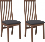 vidaXL S&ouml;&ouml;gitoatoolid koos padjadega 2 pruunist t&auml;ispuidust kummist k&ouml;&ouml;gitooli k&uuml;ljetool s&ouml;&ouml;gitooli s&ouml;&ouml;gitooli elutoa tool restorani tooliga