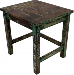 GURU SHOP Vintage Stool, K&otilde;rvallaud - mudel 15a, puit, 42 x 43 x 37 cm, kohvilaud ja p&otilde;randalaudad