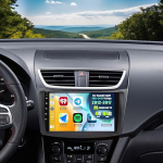 [4+64G] SIXWIN Android 13 autoraadio koos CarPlay/Android Car/Mirror Linkiga Suzuki Swift 2011-2017 Suzuki Ertiga 2012-2017.9-tolline HD puuteekraan toetab WiFi GPS Bluetooth 5.0 FM/RDS 32EQ