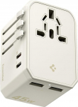 Spigen ArcStation Universal Travel Adapter 4 port (45W) - Desert Beige