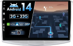 BXLIYER Android 13 autoraadio Passat B6 / B7 Magotan/CC (2010-2018) - Sisseehitatud CarPlay Android auto - Tasuta tagurduskaamera - 2G + 32G - IPS 10.1 tolli 2 DIN - DAB roolijuhtimiss&uuml;steem WiFi Fast