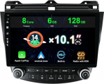 MISONDA 6G + 128G 10-tolline IPS Android 14 autoraadio 2 Din autoraadio stereo Honda Accord 2003-2008 GPS navigatsioon tagantvaate kaamera BT Carplay DSP FM WiFi SWC RDS DAB 360 kaamera