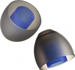 SpinFit CP155 laia ja pika IEM otsiku jaoks - L - patenteeritud silikoonist k&otilde;rvaklappide asendus (2 paari) (otsiku l&auml;bim&otilde;&otilde;t 6-7mm)