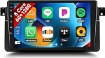 Android 15, 6G + 128G 8 Core CAMECHO autoraadio BMW 3 seeria E46 1999-2005 koos Carplay Android autoga, 9-tolline auto puuteekraan koos FM / RDS raadio, GPS, WiFi, Bluetooth roolijuhtimispuldiga + AHD