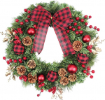 40 cm j&otilde;ulup&auml;rg, kuusep&auml;rg, uksep&auml;rg, marjap&auml;rg, j&otilde;ulup&auml;rg palliga, m&auml;nniokstega, vibu, j&otilde;ulukaunistus (A)