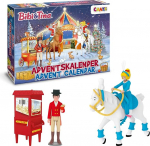 CRAZE m&auml;nguasjade advendikalender Bibi & Tina j&otilde;ulutsirkus, advendikalender lastele 24 suurep&auml;rase hobuse m&auml;nguasjaga, t&auml;ielik m&auml;ngukomplekt