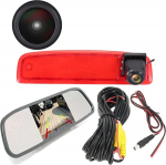 4,3-tolline tahavaatepeegli monitor + 1280 x 720 Pixel Super HD piduritulede tagurduskaamera asendus Renault Dacia Dokker Logan MCV Express Box 62180802 89037432 8200690117 8200690118 62180801 62180801