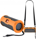 Yaowanguan Silikoonist &uuml;mbris JBL Flip Essential 2 Portable Bluetooth k&otilde;larile, Flip Essential 2 Portable Travel Case (oranž)
