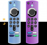 [2 Pack] Kaugjuhtimispuldi kaas, mis &uuml;hildub h&auml;&auml;ljuhtimispuldiga 3. p&otilde;lvkonna libisemisvastane silikoonist kaitsekott koos paelaga