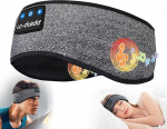 LC-dolida Sleep Headphones Bluetooth 5.4 Stirnbandkopfh&ouml;rer f&uuml;r Schlaf & Sport, 16 Stunden Playtime Soft Music Kopfh&ouml;rer mit ultrad&uuml;nnen Lautsprechern Mikrofone, coole Tech-Gadgets f&uuml;r M&auml;nner Frauen