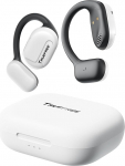 truefree O1 Open Ear Bluetooth 5.3 k&otilde;rvaklapid, juhtmevabad k&otilde;rvaklapid d&uuml;naamiliste 16,2 mm helik&otilde;laritega, ENC, kaasahaarav stereoheli, 4 mikrofoni, 45 tundi m&auml;nguaega spordi, treeningu, m&auml;ngude jaoks, valge v&auml;rvi