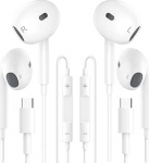 2 Pack USB C Kopfh&ouml;rer f&uuml;r Phone 16/15, Typ C Earbuds Wired HiFi Stereo Ohrh&ouml;rer mit Mikrofon und Lautst&auml;rkeregler Noise Cancelling, kompatibel mit Samsung Galaxy S23/S22/S21/S20/Ultra Note 10/20