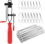 Pakett 200 304 roostevabast terasest kaablisidemed, terasest kaablisidemed t&ouml;&ouml;riist, metallist kaablisidemed, iselukustuvad roostevabast terasest sidemed, mitmeotstarbelised metallist kaablisidemed (4,6 x 200/300 mm, koos sidemete l&otilde;ikamisega).