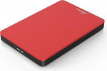 Sonnics 500GB Red External Portable Hard drive USB 3.0 super fast transfer speed for use with Windows PC, Apple Mac, XBOX ONE & PS4
