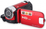 Handheld Video Camcorder 1080P FHD 16x Digital Zoom, Portable DV Digital Camera with COMS Sensor, Built-in Speaker, 270&deg; Rotation Screen, Video Camera (Red)