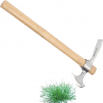 Pickaxe for Digging, Pick Mattock - Efficient Garden Pick Axe Pickaxe 2-in-1 Mattock - Stainless Steel Hand Pick, Multifunctional Pickaxe for Gardeners, Digging, Roots Cutting