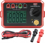 UNI-T UT501C isolatsioonitakistuse m&otilde;&otilde;tja 1000V 5G&Omega; isolatsioonitakistuse tester, digitaalne megohmmeetri isolatsioonim&otilde;&otilde;tja Isolatsioonitesti automaatne vahemik taustavalgusega