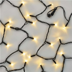 EMOS Connect System 10 m Professional Fairy Lights, vastupidavad j&otilde;uluvalgused 100 LED-iga, C-osa pikendus (ilma &uuml;henduskaabli ja adapterita), IP44 sise- ja v&auml;litingimustes kasutamiseks, sooja valge valguse v&auml;rv, must
