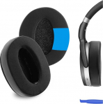 Geekria asendusk&otilde;rvaklapid Sennheiser HD 4.50BT/4.50/4.50BTNC/4.50SE/4.40BT/4.30G/4.20S/458BT/450/400S/350BT k&otilde;rvaklappidele - mustad