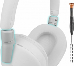 SOULWIT Broken Hinge Repair Part for Sony WH-1000XM5 (WH1000XM5), tugevdatud kaitsev &uuml;hendus XM5 peapaela klapipoolse katte liuguri parandamiseks ja purunemise v&auml;ltimiseks