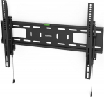 Hama TV seinaplaat, kallutatav ja varguskaitsega (TV seinaplaat 37-90 tolli, VESA 100 x 100 kuni VESA 600 x 400, kuni 50 kg, ideaalne avalike ruumide jaoks, koos Fischer t&uuml;&uuml;blidega) Mustanahaline