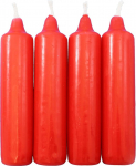 25 advendik&uuml;&uuml;nla punase v&auml;rviga pakend umbes 23 x 105 mm (25 x 4 tk) J&otilde;uluk&uuml;&uuml;nlad, p&uuml;ramiidk&uuml;&uuml;nlad, kuusk&uuml;&uuml;nlad, k&uuml;&uuml;nlad, k&uuml;&uuml;nlad
