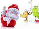 TUBBZ Amazon eksklusiivne: The Grinch Book Santa Claus Costume Vinyl Collectible Duck: The Grinch Book Santa Claus Costume Vinyl Collectible Duck