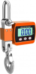 Toplionace 500 kg LCD Digital Crane Scale, Portable Industrial Electronic Scale, Robust Hook Hanging Weighing Tool, kg/lb/N (Orange)