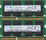 Samsung RAM m&auml;lu uuendamine DDR3 PC3 12800, 1600MHz, 204 PIN, SODIMM 2012 Apple MacBook Pro's, 2012 iMac'id ja 2011/2012 Mac Mini's (16GB Kit (2 x 8GB))