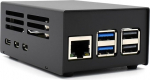 KKSB Raspberry Pi 5 M.2 HAT Case - alumiiniumist korpus, mis &uuml;hildub NVMe m&uuml;tside, AI m&uuml;tside ja ametliku Raspberry Pi jahutusseadmega