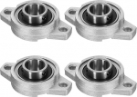 hankekaart KFL003 8mm puuriga tsingisulamist padjaplokklaager P6 (ABEC3) 4 tk pakendis