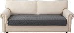 Eismodra diivanikate, 3-kohaline diivanikate, libisemiskindel diivanikate L-kujulisele diivanikaitsele, Chaise Lounge, nurgadiivan, 2-kohaline kaitsekate, elutuba, tugitool, koerad, lemmikloomad, tumehall, 110 x 180 cm (ainult 1 tk)