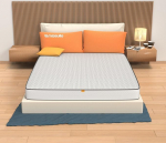Ailime Measure Single Matratsi 80 x 200 veepehmendusega 18 cm mudeli puuvillane ortopeediline vedrumantel