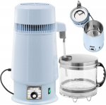 Distiller, water distiller with temperature control + 4 l glass jug