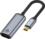 USB C Ethernet adapter, USB Type C kuni RJ45 2.5G Gigabit Ethernet LAN v&otilde;rguadapter, Plug and Play, Androidile, OS-le, Linuxile