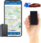 Winnes 4G Mini GPS Tracker, kaasaskantav GPS Tracker ilma tellimuseta koos Geofence alarmi ja tasuta rakendusega, GPS saatja, magnetiline reaalajas j&auml;lgimine, laste kohver, auto vargusevastane kaitse