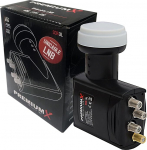 Premium X Unicable LNB - 4 Unicable + 3 Legacy - 4K Full HD - ilmastikukaitsega satelliidiplaadi jaoks - &uuml;he kaablis&uuml;steemi digitaalne TV-vastuv&otilde;tja - must