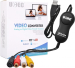 UCEC Video Grabber USB 2.0, Video Capture USB, Digital DVD Video Grabber Mac OS X PC Windows 7 8 10, All In One