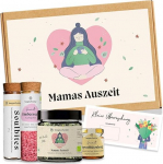 teegeschwister&reg; Tea Gift Box - Mama's Time Out - emadep&auml;eva kingitus koos orgaaniliste &scaron;okolaadide, vaarikasoola, orgaanilise mee, tee ja &otilde;nnitluskaardiga - armastav teekomplekt emale.