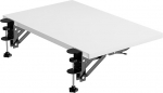 Ergonomische Schreibtisch-Verl&auml;ngerungsablage f&uuml;r Computer, ideal f&uuml;r Zuhause und B&uuml;ro, platzsparend, verstellbar, kompatibel mit Tischen und St&uuml;hlen