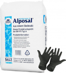 Alposal basseinisool 75 kg basseinisool, basseinisool, sobib klorinaatorile, soola elektrol&uuml;&uuml;sile, keedusoolale, kaasa arvatud 1 paar Arnomed &uuml;hekordseid kindaid.
