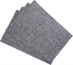 4 St&uuml;ck Teiliges Waschbare Platzsets aus Polyester im Landhausstil Dekorative Tischmatten f&uuml;r Esstisch und Kaffeetisch f&uuml;r Feiertage und Partys