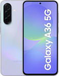 Samsung Galaxy A36 5G AI nutitelefon ilma lepinguta, Simlock tasuta AI mobiiltelefon Androidiga, 6GB RAM, 128GB m&auml;lu, 50MP kaamera, Awesome Lavender, 2,5-aastane tootja garantii [eksklusiivne on