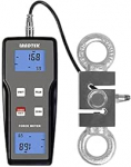 Dynamometer, Kraftmessger&auml;t FM-204-500K 4900N-Dynamometer-Zug- und Druckkraftz&auml;hler 3 Messeinheiten N, KG, LB.