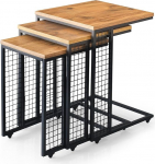 Hanah Home Elegantne m&auml;nni pesulaudade komplekt (3 tk), 100% melamiiniga kaetud puitlaastplaat, 18 mm paksune, sobib ideaalselt moodsasse elutuppa ja kontorisse.