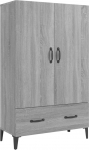 vidaXL Highboard Sideboard sahtli kapp Sideboard k&uuml;lgkapp mitmeotstarbeline kapp seisev kapp elutuba Hall Sonoma 70 x 31 x 115 cm puitmaterjalist